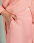 JACQUARD WIDE LEG TROUSER